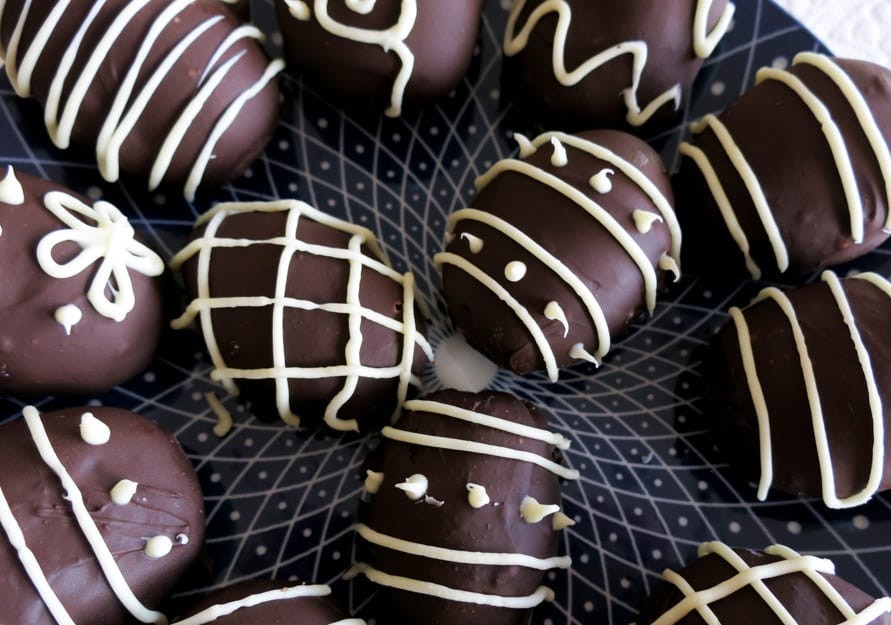 Trufas de pascua saludables