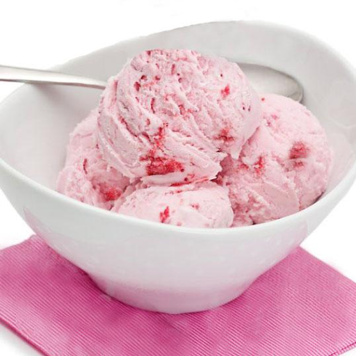 HELADO DE FRUTILLA